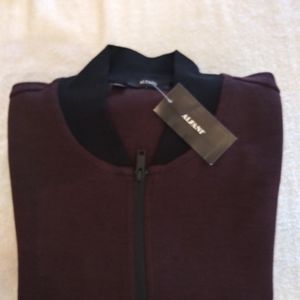 Alfani mens Sweater Jacket Full Zip Long Sleeve